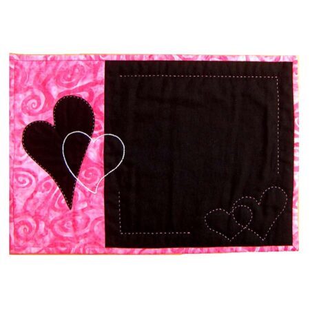Placemat with hearts in MOLA