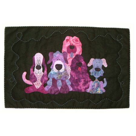Pattern – Tray mat with dogs