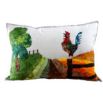 Pattern – rooster pillow