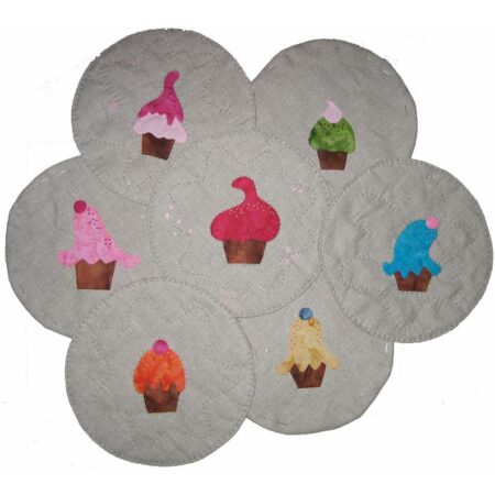 Pattern – Dessert mats with 8 muffins