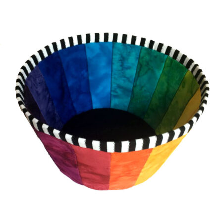Rainbow basket – pattern