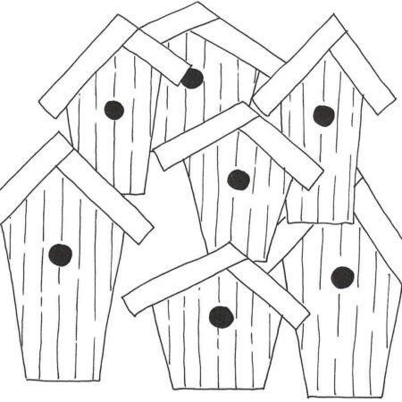 Pattern – The 7 hanging birdhouses